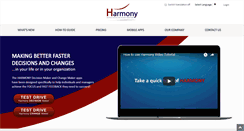 Desktop Screenshot of harmonytoc.com